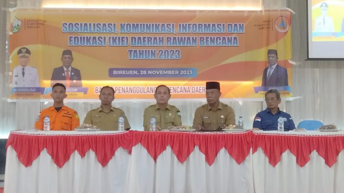 Bpbd Bireuen Sosialisasi Komunikasi Informasi Dan Edukasi Daerah Rawan