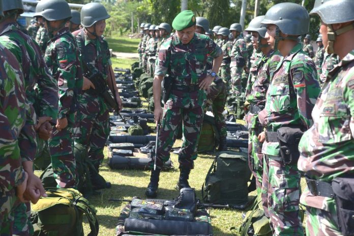 cek pasukan TNI