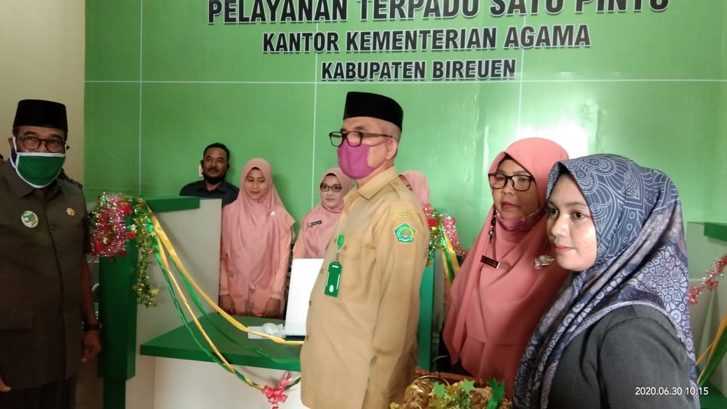 PTSP Kankemenag Bireuen Dilaunching, Ini Jenis Layanan 