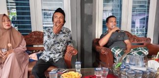 Pulang ke Bireuen, HRD Bersilaturahmi dengan Wartawan