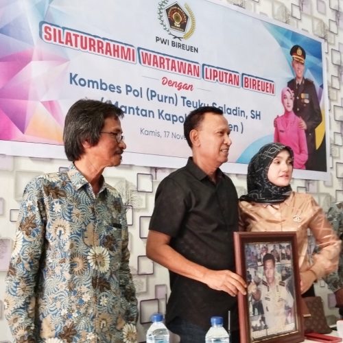 Saladin Terharu dan Bangga, Telah Purna Tugas Masih Dicintai Wartawan