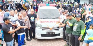 Meriahkan Musywil Muhammadiyah dan Aisyiyah Aceh, Ribuan Warga Bireuen Ikuti Jalan Santai