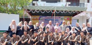 Dihadiri Anggota DPR Aceh, SMA Negeri 3 Peusangan Gelar Perpisahan