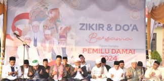 Wujudkan Pemilu Damai 2024, Polres Bireuen Gelar Zikir dan Doa Bersama