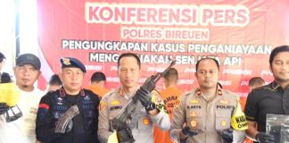 Disita AK-56 dan Beragam Barang Bukti, Tersangka Penganiayaan Bersenjata Api di Peudada Ditangkap