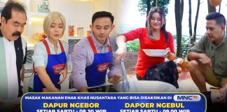 Saksikan Program Dapur Ngebor dan Dapoer Ngebul dalam Kuliner Nusantara di MNCTV