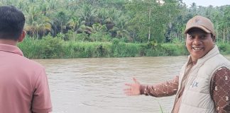 HRD Tinjau Lokasi Pembangunan Jembatan Gantung di Pante Baro Juli
