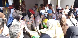 Gerakan Pangan Murah Polres Bireuen Diserbu Warga, Dua Ton Beras Habis Terjual