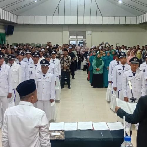 Lantik 33 Keuchik Secara Serentak, Ini Pesan Bupati Bireuen