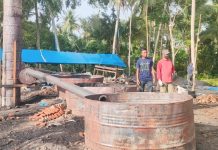 Usaha Pengarangan Batok Kelapa di Meunasah Krueng Jangka Tampung 15 Pekerja