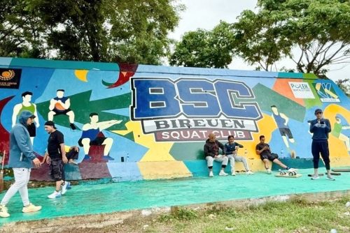 Lintas Profesi di Bireuen Bentuk Komunitas Olahraga Squat