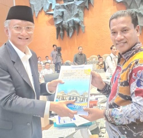 Komitmen untuk Bireuen, HRD Minta Pemerintah Pusat Prioritaskan Lanjutan Pembangunan Masjid Agung Sulthan Jeumpa