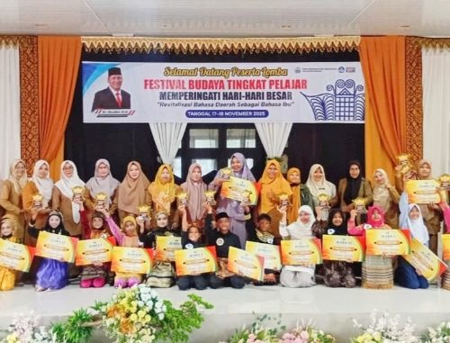 Ini Para Juara Festival Budaya Tingkat Pelajar 2025 Jenjang SD dan SMP Se-Kabupaten Bireuen