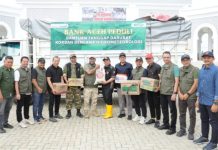 Bank Aceh Serahkan Paket Bantuan untuk Korban Banjir Pidie Jaya