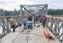 Progresnya Sudah Capai 90 Persen, Jembatan Bailey Teupin Reudeup–Awe Geutah Diperkirakan Rampung Jumat Ini