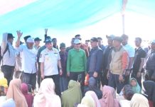Tinjau Pembangunan Huntara di Aceh Utara, Kepala BNPB Optimistis Warga Tak Lagi Tinggal di Tenda saat Ramadan