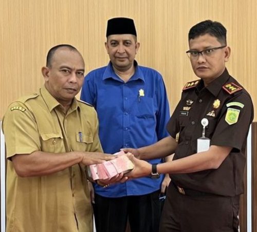 Dugaan Korupsi Pengelolaan Zakat dan Infak di Baitul Mal Bireuen, Kejari Bireuen Terima Pengembalian Uang Rp98,7 Juta