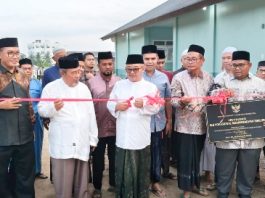 Mendikdasmen Resmikan Proyek Revitalisasi SLB Vokasional Muhammadiyah Bireuen