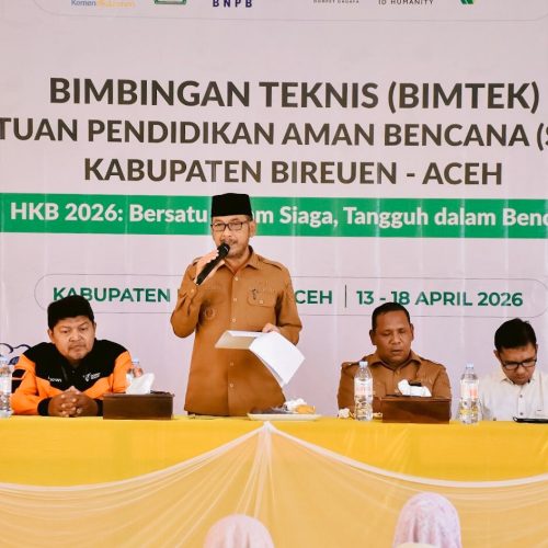 Buka Bimtek SPAB, Wabup Bireuen: Sektor Pendidikan Pegang Peranan Strategis