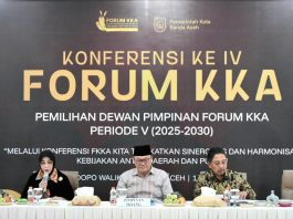 Penguatan Sinergi Daerah, Bupati Bireuen Hadiri Konferensi IV Forum KKA di Banda Aceh