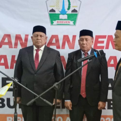 Lantik Ismunandar sebagai Sekda, Bupati Bireuen: Sudah Sesuai Prosedur dan Ketentuan