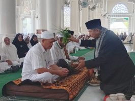 Hadiri Peusijuek Jamaah Calon Haji Bireuen, Ini Pesan Bupati Mukhlis