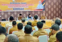 Terciptanya Aparatur Perangkat Gampong yang Unggul, Pemkab Bireuen Gelar Bimtek Penyusunan Produk Hukum Daerah