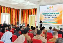 Mubes MAA Resmi Dibuka, Wali Nanggroe Tekankan Peran Adat dalam Pemulihan Pascabencana Aceh