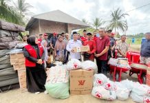 Penyintas Banjir Gampong Kapa Kembali Terima Bantuan dari PMI Bireuen