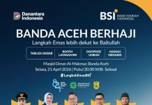 BSI–Pemko Banda Aceh Hadirkan “Banda Aceh Berhaji”, Ustadz Hanan Attaki Isi Kajian Spiritual