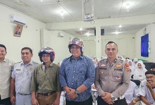 Jasa Raharja dan Satlantas Polres Bireuen Gelar Pelatihan PPGD dan Keselamatan Berlalu Lintas di UMMAH Bireuen