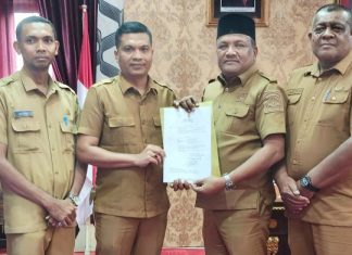 Ismunandar Jabat Sekda Bireuen, Bupati Mukhlis Tunjuk Alfian Sebagai Plt Kadis Sosial