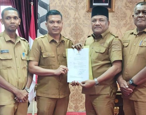 Ismunandar Jabat Sekda Bireuen, Bupati Mukhlis Tunjuk Alfian Sebagai Plt Kadis Sosial