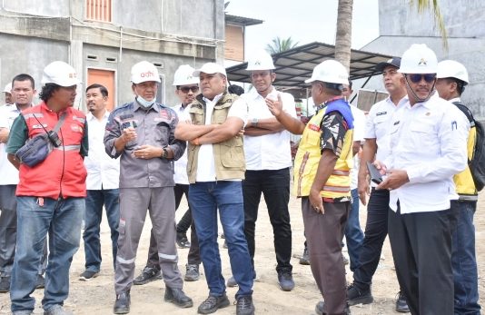Pastikan Percepatan Pembangunan, Bupati Bireuen Tinjau Progres Empat Proyek Infrastruktur APBN