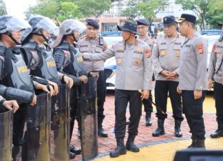 Jelang May Day 2026, Polda Aceh Simulasikan Pengamanan dan Pelayanan Humanis