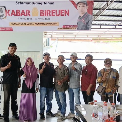 Rayakan HUT ke-9, Kabar Bireuen Perkuat Komitmen Indepedensi dan Profesionalisme