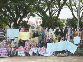 Aksi Damai Jilid III Kembali Tuntut Hak Korban Banjir dan Transparansi Data, Kalak BPBD Bireuen: Sedang Diverifikasi Tahap II