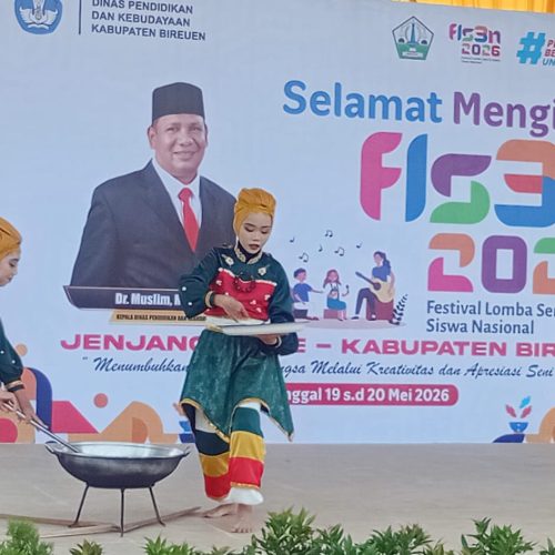 Ratusan Peserta Didik Ikuti FLS3N SD Tingkat Kabupaten Bireuen