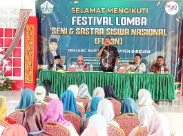 Buka FLS3N SMP, Kadisdikbud Bireuen: Jadikan Ajang Ini Panggung yang Sportif