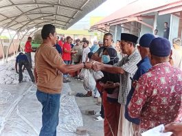 Sembelih 12 Hewan Kurban, Panitia Bagikan 508 Kupon Daging kepada Warga Gampong Geudong-Geudong