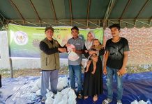 Taman Iskandar Muda Jakarta Bagikan Daging Kurban kepada Korban Banjir di Beberapa Wilayah di Aceh