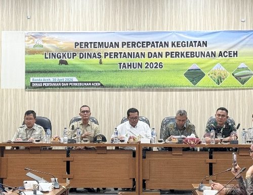 Dirjen LIP Apresiasi Anggota DPR TA Khalid Atas Percepatan Rehab Lahan Pertanian Paska Bencana