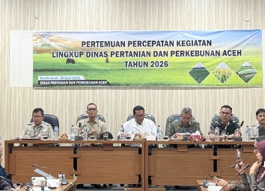 Dirjen LIP Apresiasi Anggota DPR TA Khalid Atas Percepatan Rehab Lahan Pertanian Paska Bencana