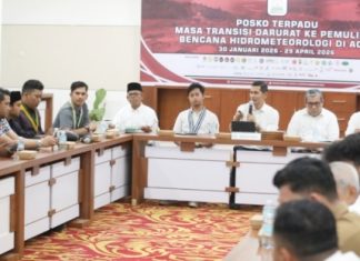 Sekda Aceh Libatkan Mahasiswa dalam Evaluasi Pergub JKA