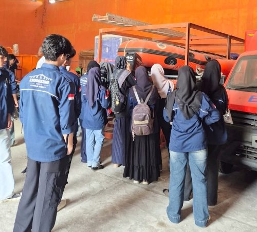 Kuliah Lapangan di BPBD Bireuen, Mahasiswa Teknik Sipil Umuslim Dibekali Kesiapsiagaan Bencana