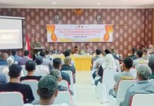 Satlinmas Gampong di Bireuen Dibekali Kesiapsiagaan Hadapi Bencana