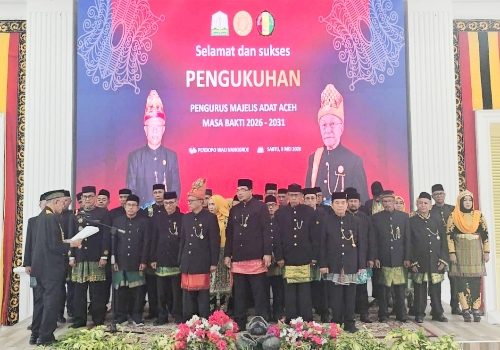 Wali Nanggroe Kukuhkan Pengurus MAA Aceh Periode 2026-2031