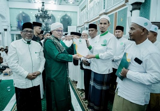 Lantik Pengurus Tastafi, Abu Mudi Serukan Penguatan Ahlussunnah wal Jamaah