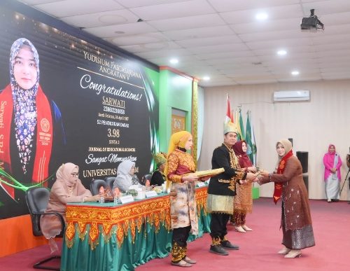 Pascasarjana Umuslim Yudisium 147 Lulusan, 85 Persen Selesaikan Studi Tepat Waktu