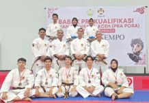 11 Atlet Kempo Bireuen Lolos ke PORA XV Aceh Jaya